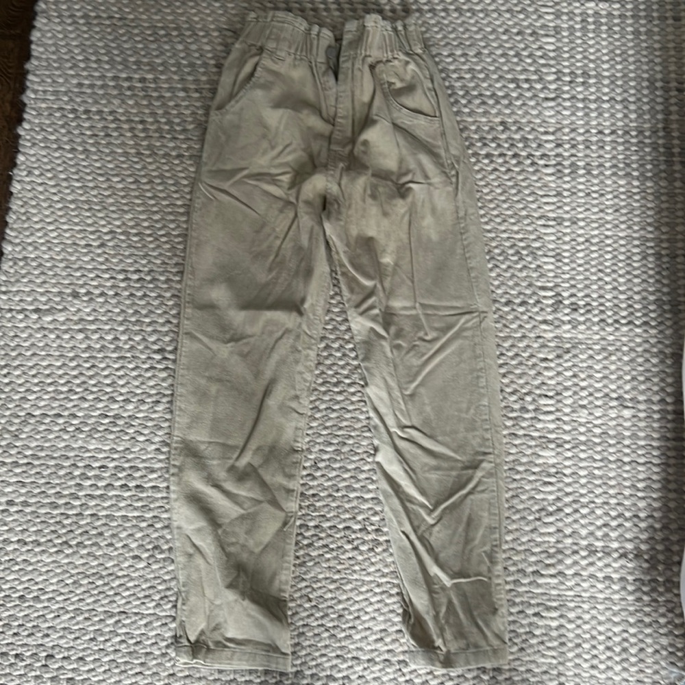 12th tribe- Taupe corduroy pants